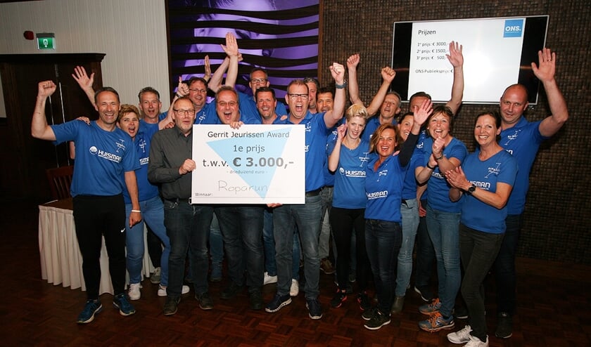 Winnaar Gerrit Jeurissen Award 2018. (foto: Frank Lambertz)