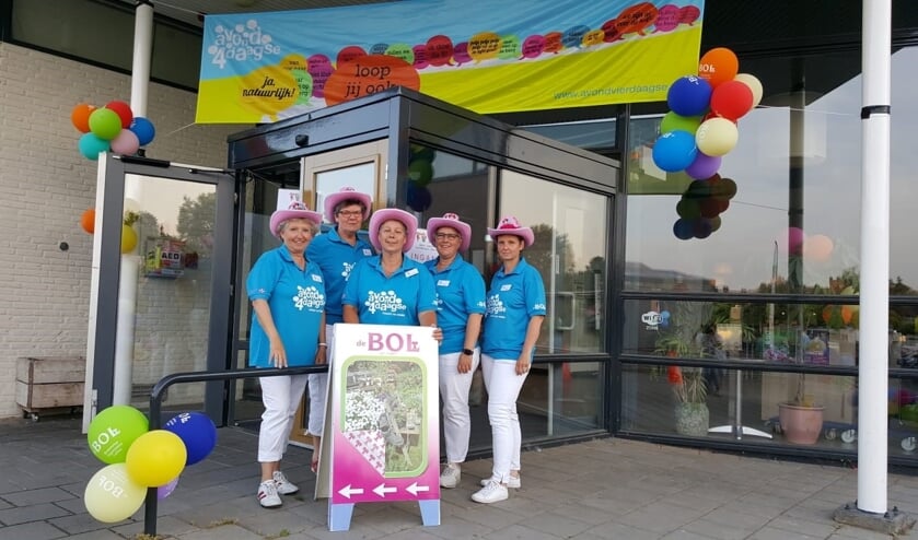 Organisatie deBol Junior Avond-4-Daagse. (foto: deBol Bemmel)