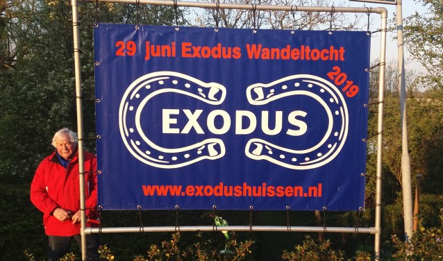 Bij de Bloesemtocht maakt men kennis met de Exodustocht. (foto: Martien van Hemmen)