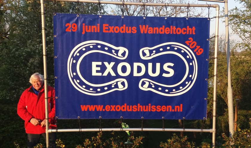 Bij de Bloesemtocht maakt men kennis met de Exodustocht. (foto: Martien van Hemmen)