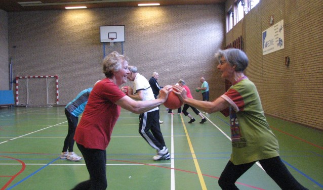 Sportles in Ooij. (foto: Evert Ruiter)