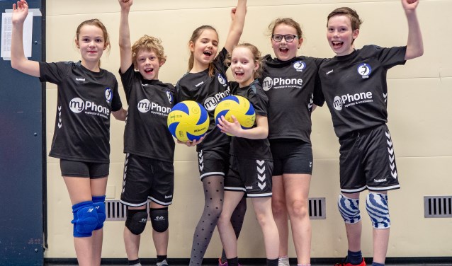 Het team Setash cmv niveau 4 kampioen. (foto: W. Molenkamp)
