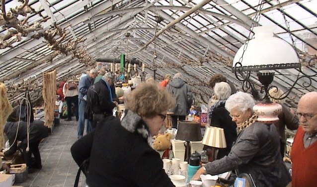 De vorige keer gehouden spulletjesmarkt van het LWMK. (foto: Gérard Siepman)