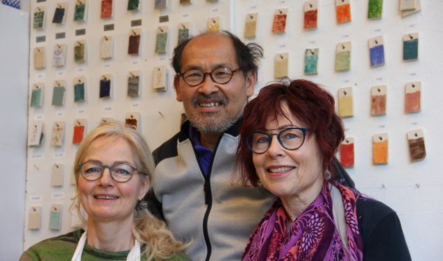Rina, Lukas en Ricky zijn enthousiast over atelier 't Duifje