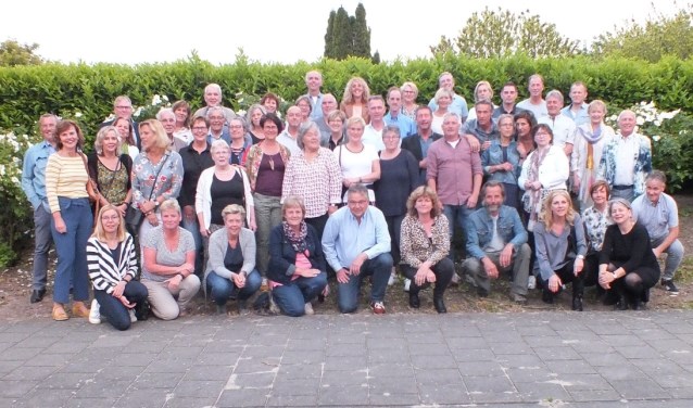 Examenklassen 5 Havo sgob Bemmel 1980/81.