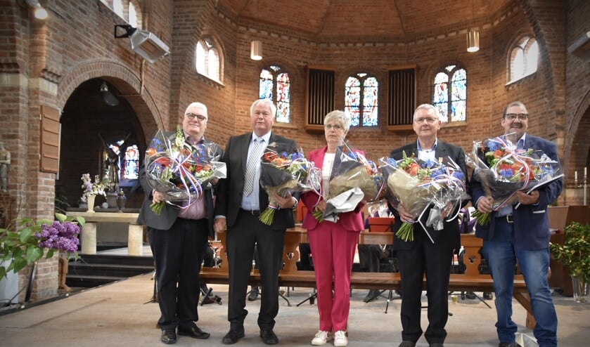 In de kerk in het zonnetje gezet. (foto: Henk van Eimeren)