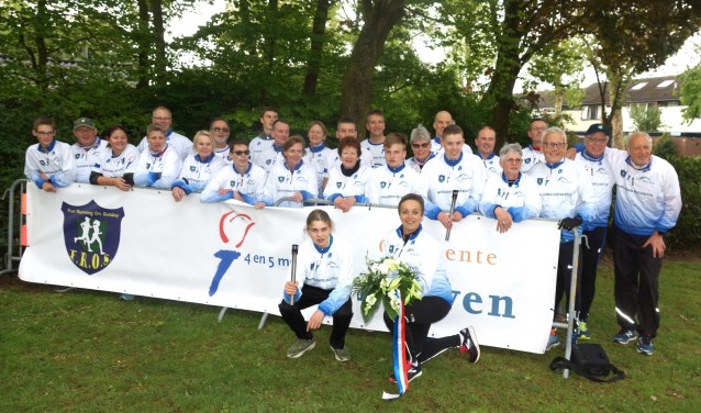 Bevrijdingsestafette lopers 2019. (foto: Rob Jansen)