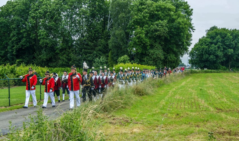 Schutterij E.M.M. Ooy-Zevenaar. (foto: Robin Bremer)
