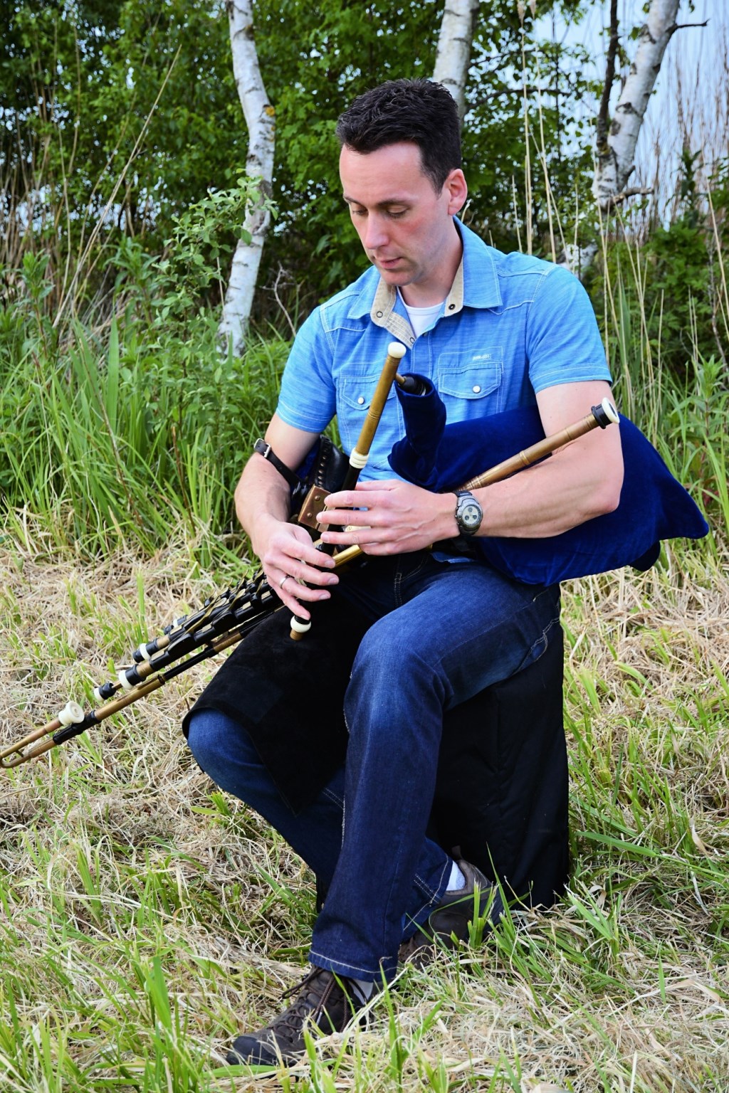 Uilleann Pipes blazer Marco Baartse