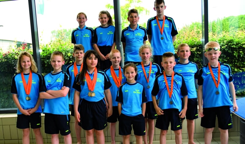 Deelnemers De Ward aan Miniorenfinale. (foto: D. Bosman)