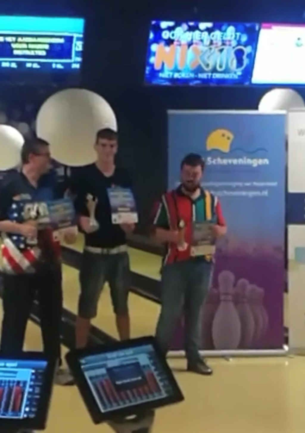 Brian Polman, winnaar grote prijs van scheveningen
