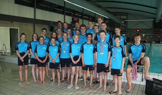 Deelnemers De Ward aan Gelderse Kampioenschappen. (foto: Cindy de Schrijver)