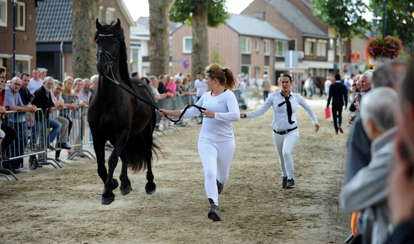 De keuringen staan centraal op kermisdinsdag in Gendt. (foto: Sjaak Veldkamp)