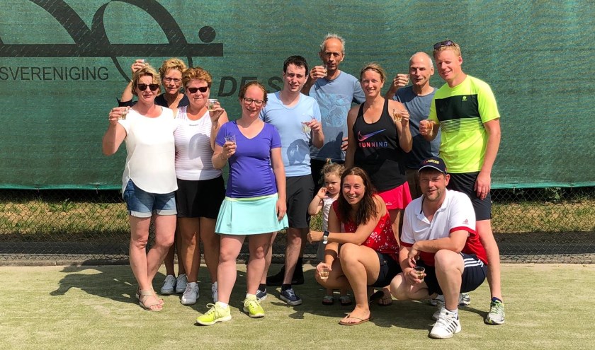 Clubkampioenen mix 2019. (foto: TV De Stuw)