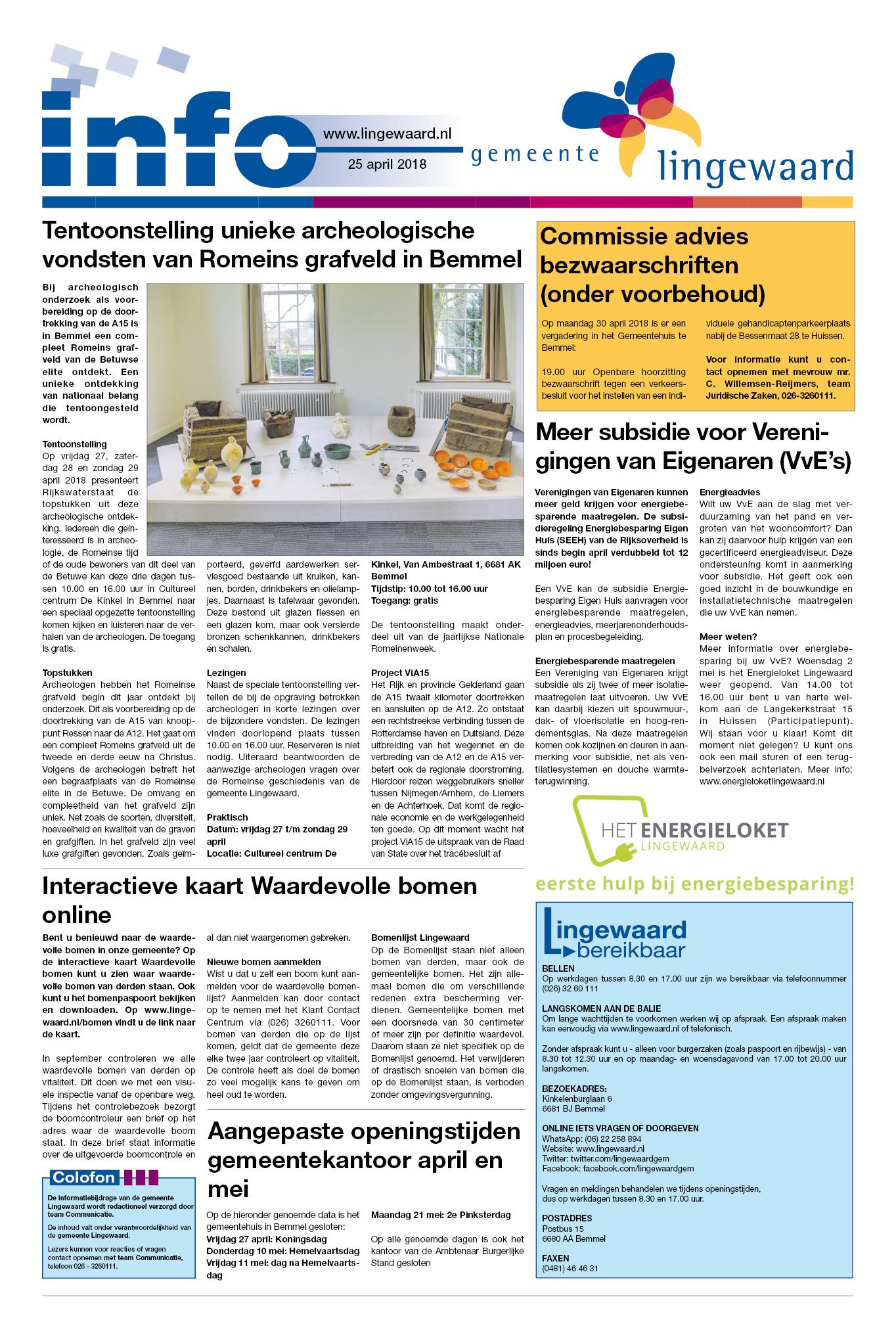 Gn Lingewaard 25 April 2018